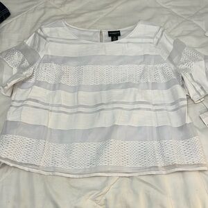 Super cute ruffle shirt!